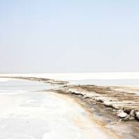 Lago salado Hoz-e Soltan